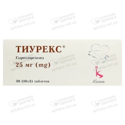 Тиурекс таблетки 25 мг №30 — Фото 1