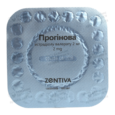Прогинова таблетки покрытые оболочкой 2 мг №21 — Фото 3