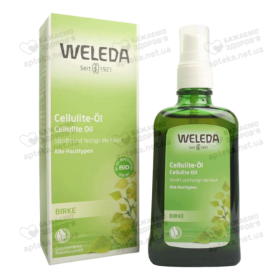 Веледа (Weleda) Береза олія масажна антицелюлітна 100 мл — Фото 3