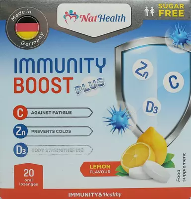 НатХелс Стойкий Иммунитет плюс таблетки д/рассас. №20 — Фото 1