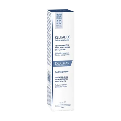 Дюкрей (Ducray) Келюаль DS крем для лица против себорейного дерматита успокаивающий 40 мл — Фото 3