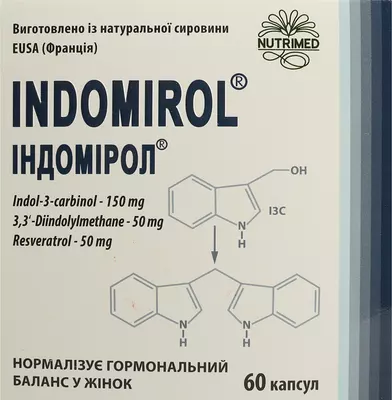 Індомірол капсули 380 мг №60 — Фото 1