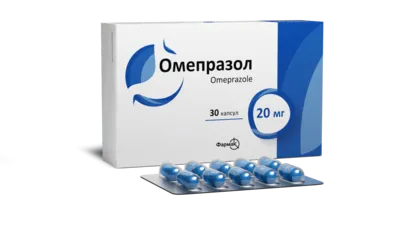 Омепразол капсули 20 мг №30 — Фото 1
