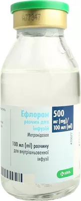 Ефлоран розчин для інфузій 500 мг флакон 100 мл — Фото 5
