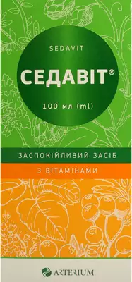 Седавит раствор флакон 100 мл — Фото 1