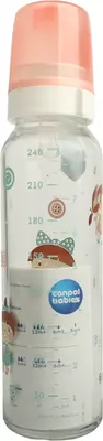 Бутылочка Канпол (Canpol babies) 42/201 стеклянная с рисунком 240 мл — Фото 3