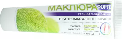 Маклюра форте гель-бальзам для ніг каланхое та буркун 100 мл — Фото 5