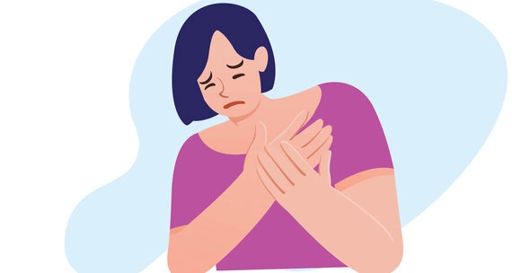 Біль у грудях: чому болить та що робити