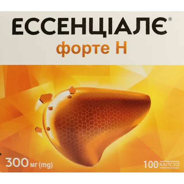 Ессенціалє форте Н капсули 300 мг №100, Наттерманн купити - ціна 997.5 грн. в Україні | Аптека «Бажаємо здоров