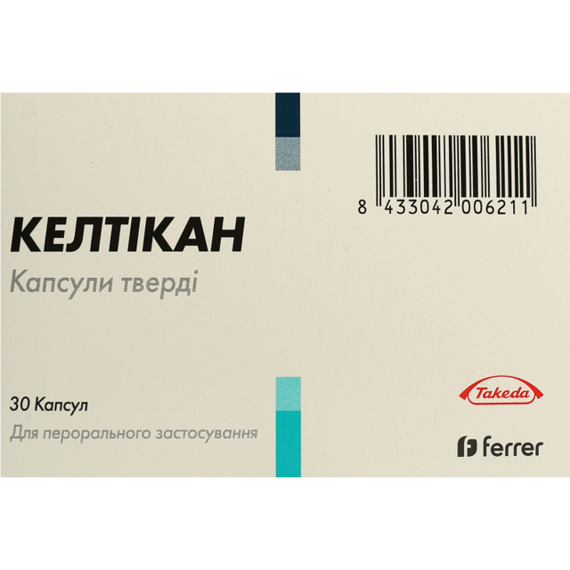 Келтікан капсули №30, Феррер Інтернасіональ купити - ціна 437.5 грн. в Україні | Аптека «Бажаємо здоров