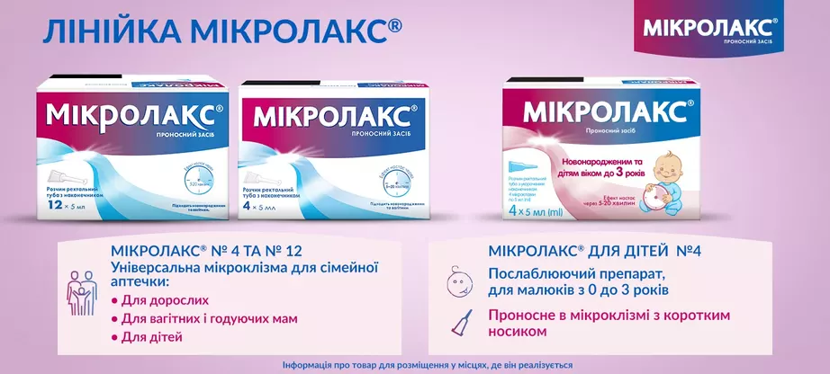 Мікролакс розчин ректальний туба з наконечником 5 мл №4 — Фото 2